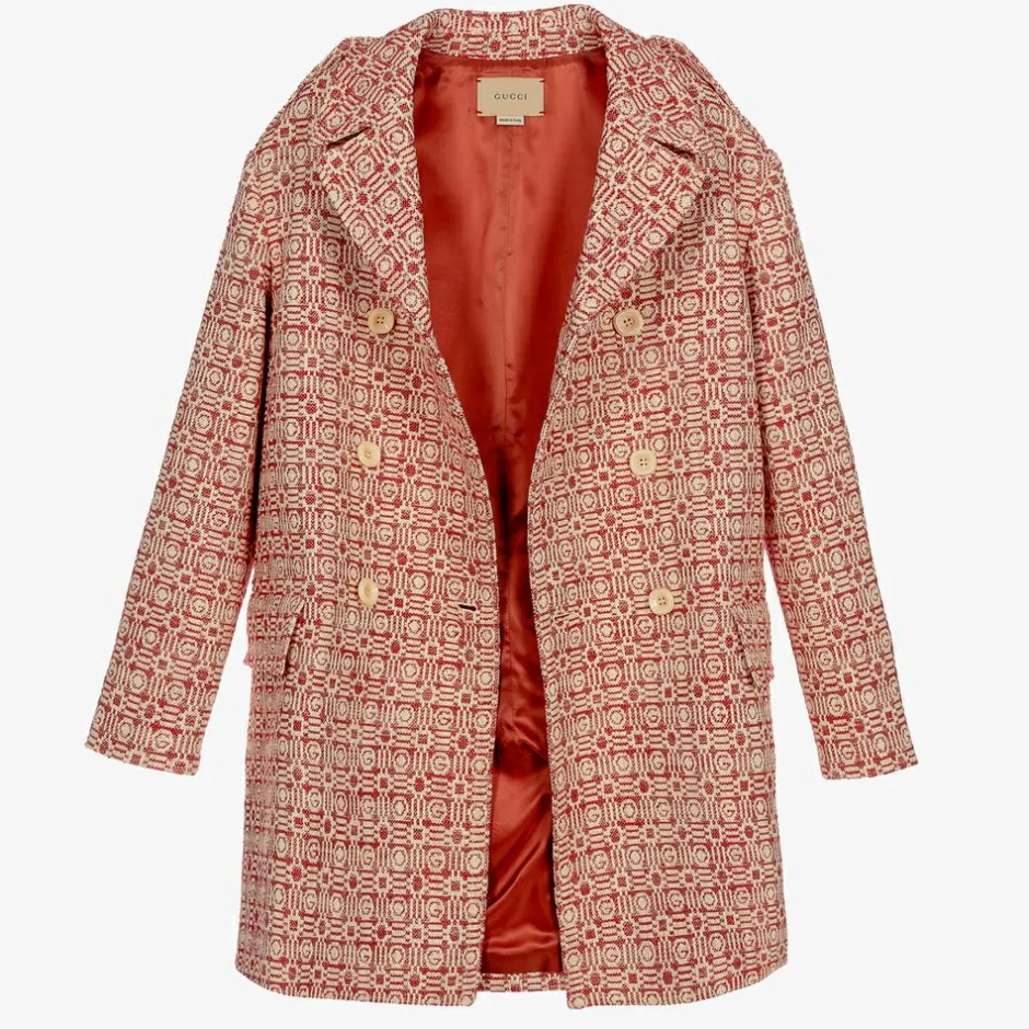 Gucci Teen Boys G Jacquard Coat Best