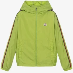 Moncler Enfant Teen Boys Green Jacket Online