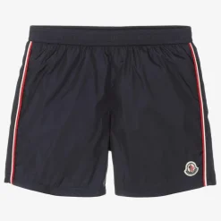 Moncler Enfant Teen Boys Navy Blue Swim Shorts Best