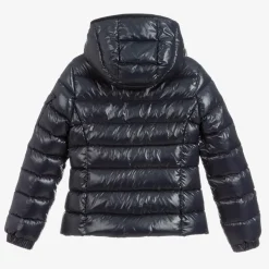 Moncler Enfant Teen Girls Navy Blue Down Bady Puffer Jacket Online