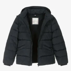 Tommy Hilfiger Teen Girls Navy Blue Down Padded Jacket Clearance