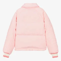 Burberry Teen Girls Pink Down Padded Puffer Jacket Hot