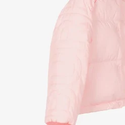 Burberry Teen Girls Pink Down Padded Puffer Jacket Hot
