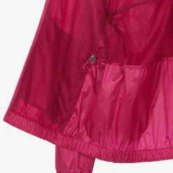 Moncler Enfant Teen Girls Pink Owara Windbreaker Jacket Discount
