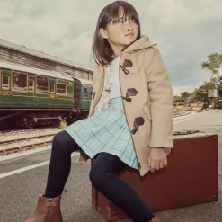 Minymo Two Tone Blue Tights (2 Pack) New