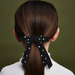 Milledeux Velvet Bow Hair Clip (10cm) Discount