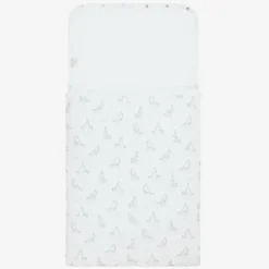 Kissy Kissy White & Grey Pima Cotton Baby Nest (78cm) Online