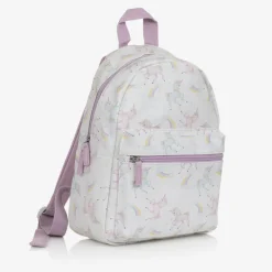 Powell Craft White & Purple Unicorn Backpack (32cm) Hot