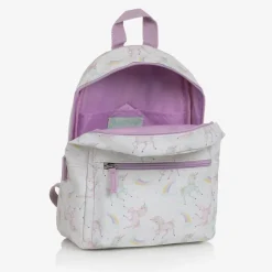 Powell Craft White & Purple Unicorn Backpack (32cm) Hot