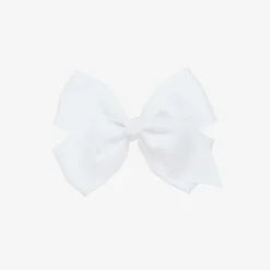 Bowtique London Bow Hair Clip (10cm) White Online