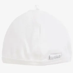 Bam Bam White Cotton Baby Hat Sale