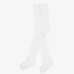 Falke White Cotton Baby Tights Online