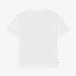 Tommy Hilfiger White Cotton Jersey Baby T-Shirt Best