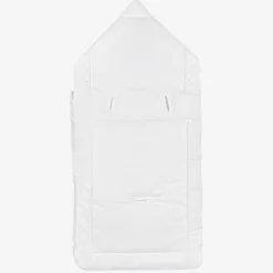 Tartine et Chocolat White Cotton Logo Nest (77cm) New