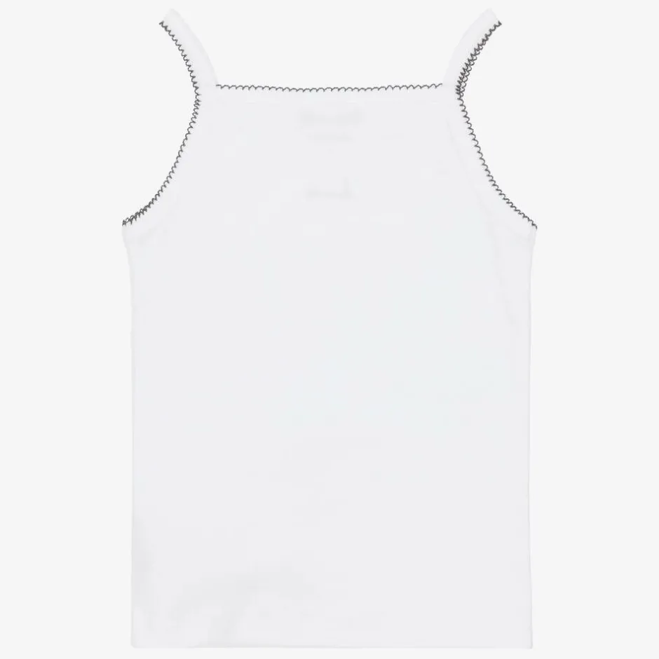 Bonpoint White Days Of The Week Cotton Vests Gift Set Sale