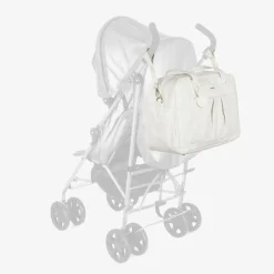 Mayoral White Faux Leather Changing Bag (40cm) Best