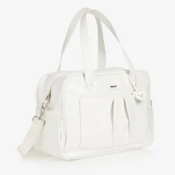 Mayoral White Faux Leather Changing Bag (40cm) Best