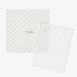 Nanán White Faux Leather Hospital Bag Set (49cm) Discount