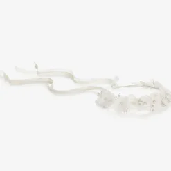 Sienna Likes To Party White Floral Hair Garland Clearance