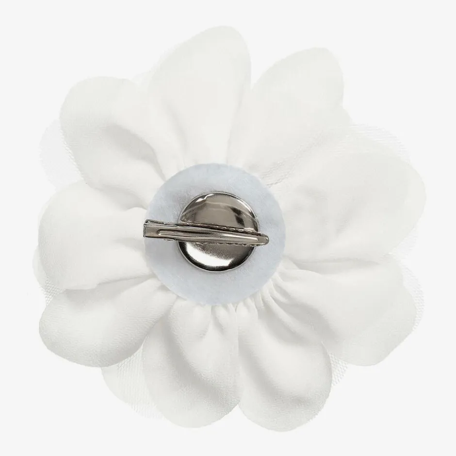 The Tiny Universe White Flower Hair Clip (15cm)