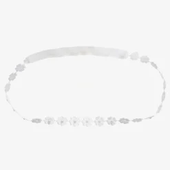 Cute Cute White Flower Pearl Headband