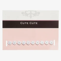 Cute Cute White Flower Pearl Headband