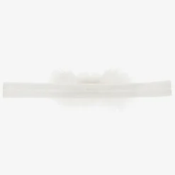 Cute Cute White Fur & Diamanté Headband Discount