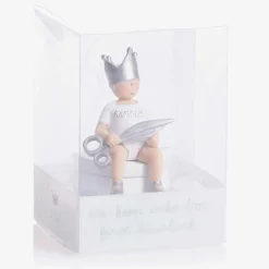 Bam Bam White Hairlock Keepsake Box (9cm)
