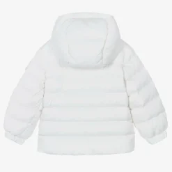 Moncler Enfant White Jules Down Puffer Jacket New