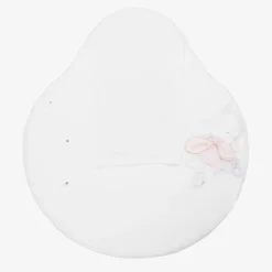 Sofija White Kitten Print Cotton Padded Nest (61cm) Best