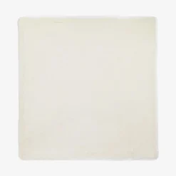 Artesanía Granlei White Knit & Faux Fur Blanket (82cm) Best