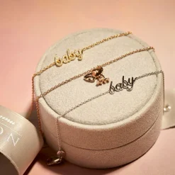 NOA Mini White 18kt Gold Baby Bracelet Clearance