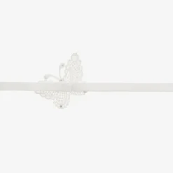 Cute Cute White Lace Butterfly Headband Clearance