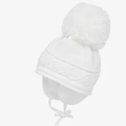 Sätila of Sweden White Malva Giant Pom-Pom Hat Online