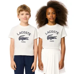 Lacoste White Organic Cotton T-Shirt Sale