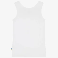 Joha White Organic Viscose Bamboo Vest Online