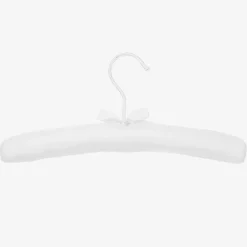 Powell Craft White Padded Mouse Clothes Hanger (32cm) Sale