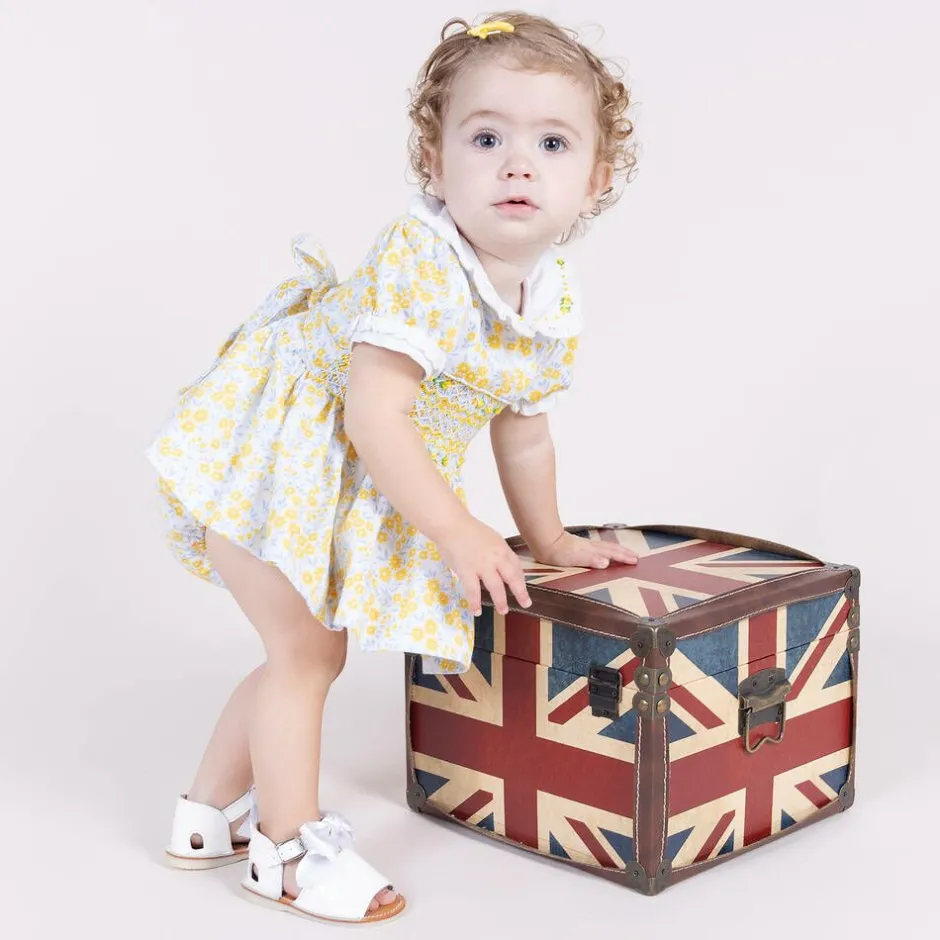 Early Days White Patent Leather Sandals Best