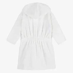 Paint My Dreams White Personalised Feather Bathrobe Online
