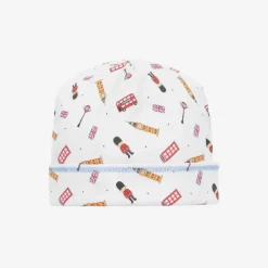 Magnolia Baby White Pima Cotton Baby Hat Outlet