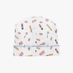 Magnolia Baby White Pima Cotton Baby Hat Outlet