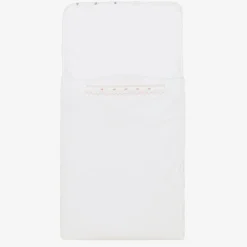 Kissy Kissy White Pima Cotton Fall Bishop Nest (78cm) New