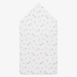 Kissy Kissy White Pima Cotton Safari Squad Nest Best