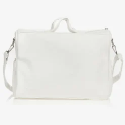 Nanán White Quilted Changing Bag (36cm) Outlet