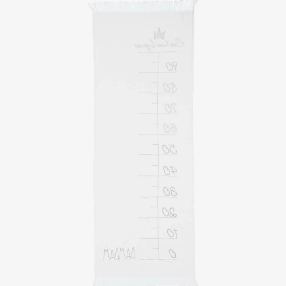 Bam Bam White "See How I Grow" Towel (125cm)