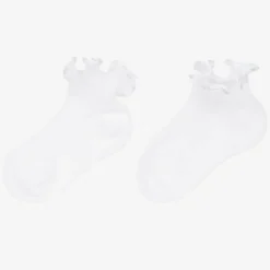Story Loris White Ruffle Baby Socks Sale
