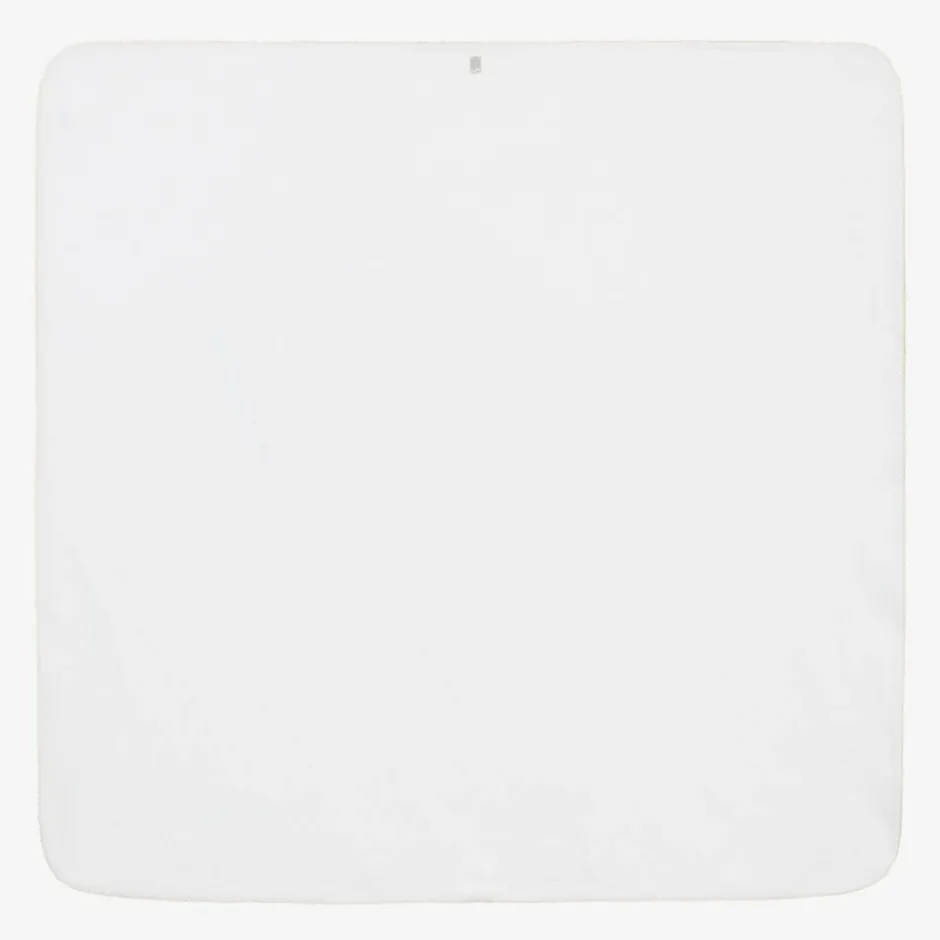 Kissy Kissy White Safari Squad Hooded Towel & Mitt Set New