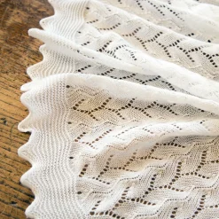 G.H.Hurt amp; Son White Shawl & Bib Baby Gift Set Hot