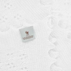 G.H.Hurt amp; Son White Shawl & Bib Baby Gift Set Hot