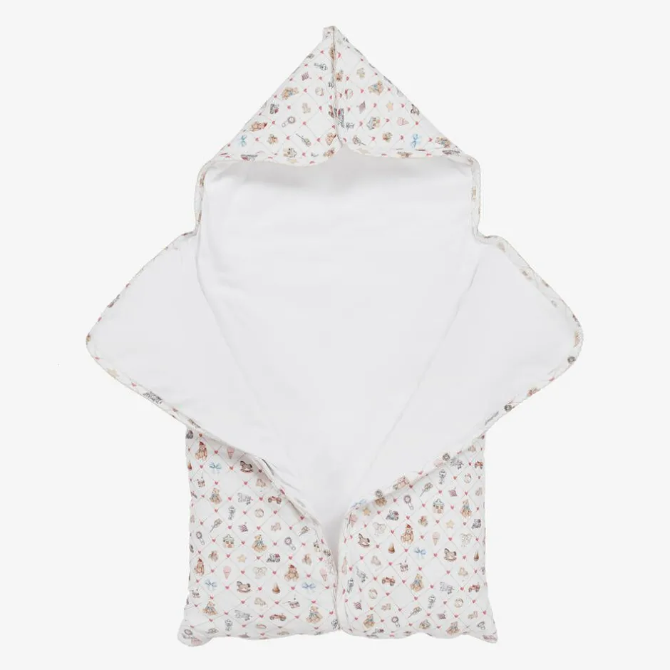 My Little Pie White Supima Cotton Baby Nest (80cm) Online
